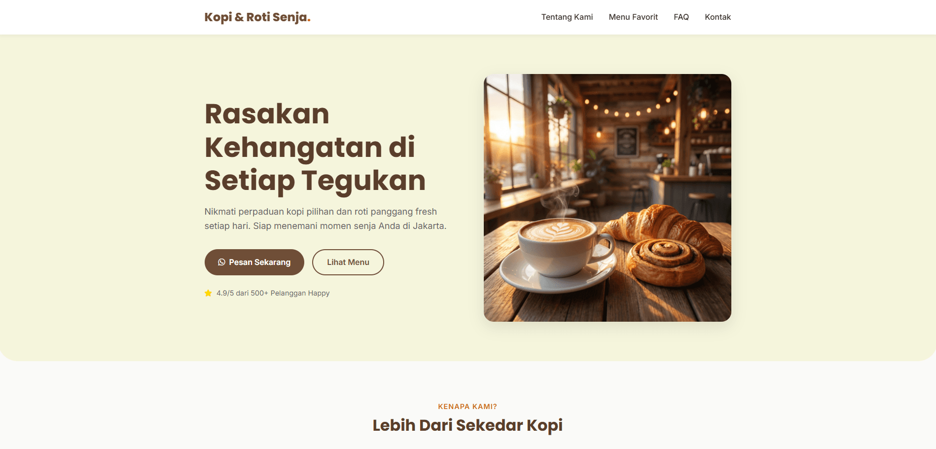 Kopi & Roti Senja